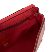 Picture of Mulberry Shoulder Bag Lily in Ruby Red, Leather