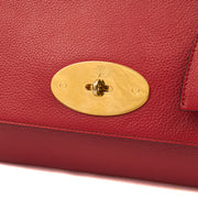 Picture of Mulberry Shoulder Bag Lily in Ruby Red, Leather