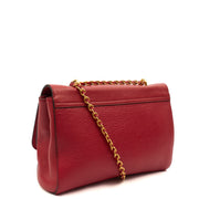 Picture of Mulberry Shoulder Bag Lily in Ruby Red, Leather