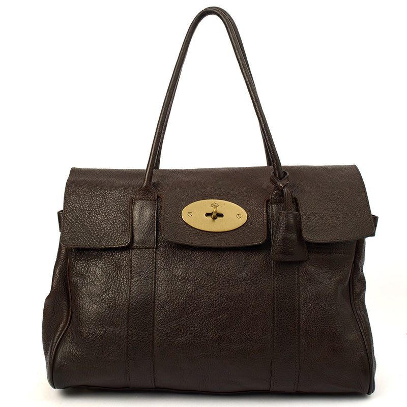 Picture of Mulberry Tote Bayswater Heritage in Brown, Leather