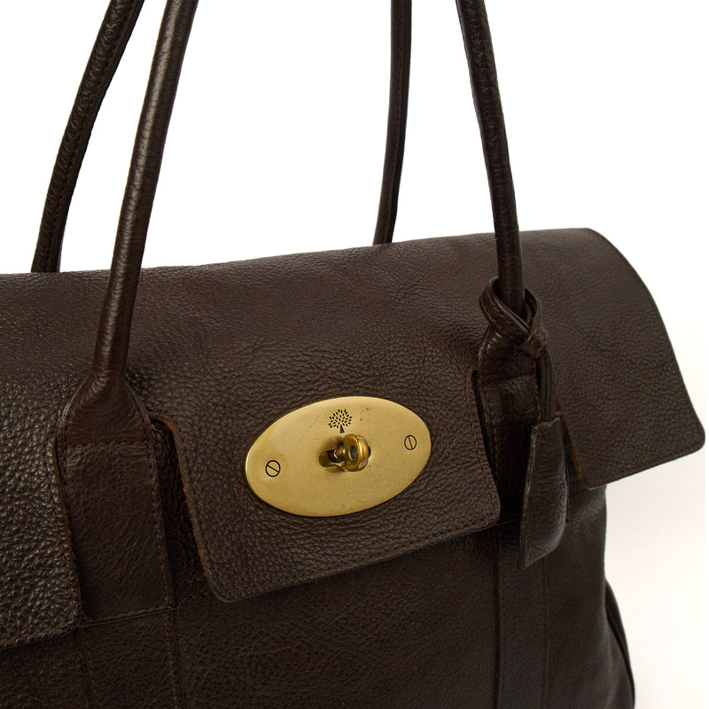Picture of Mulberry Tote Bayswater Heritage in Brown, Leather