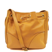 Picture of Mulberry Bucket Bag Poppy in Yellow, Leather