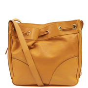 Picture of Mulberry Bucket Bag Poppy in Yellow, Leather