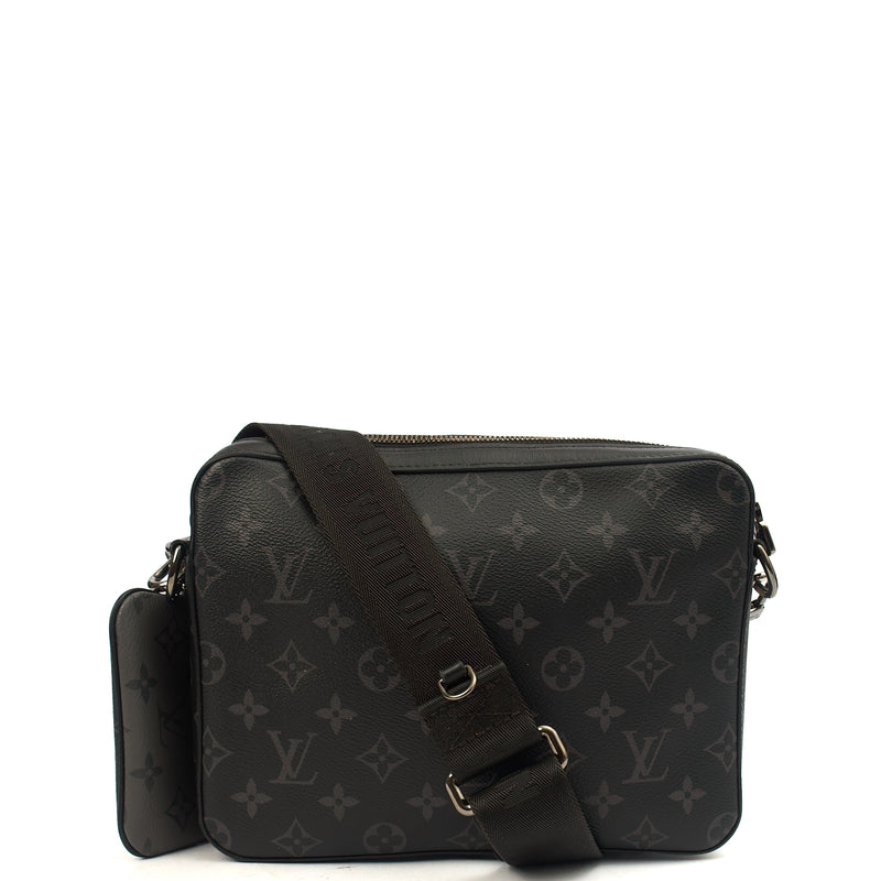 Picture of Louis Vuitton Cross Body Trio Messenger in Monogram Eclipse, Canvas