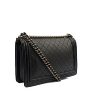 Picture of Chanel Shoulder Bag Boy - New Medium in Black, invalid