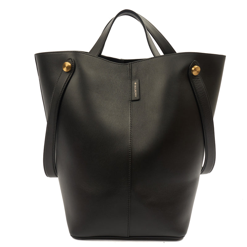 Picture of Mulberry Tote Kite Tote in Black, Leather