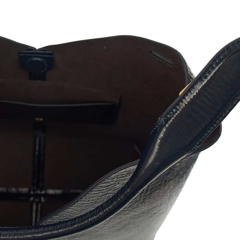 Picture of Anya Hindmarch Tote Build a Bag - Small in Blue, Patent Leather