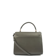 Picture of Saint Laurent Top Handle Cassandra Top Handle - Medium in Grey, Leather