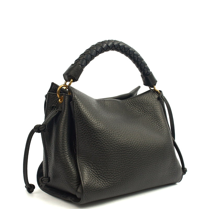 Picture of Mulberry Top Handle Iris - Small in Navy, Leather