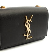 Picture of Saint Laurent Cross Body Kate Small in Black, Leather