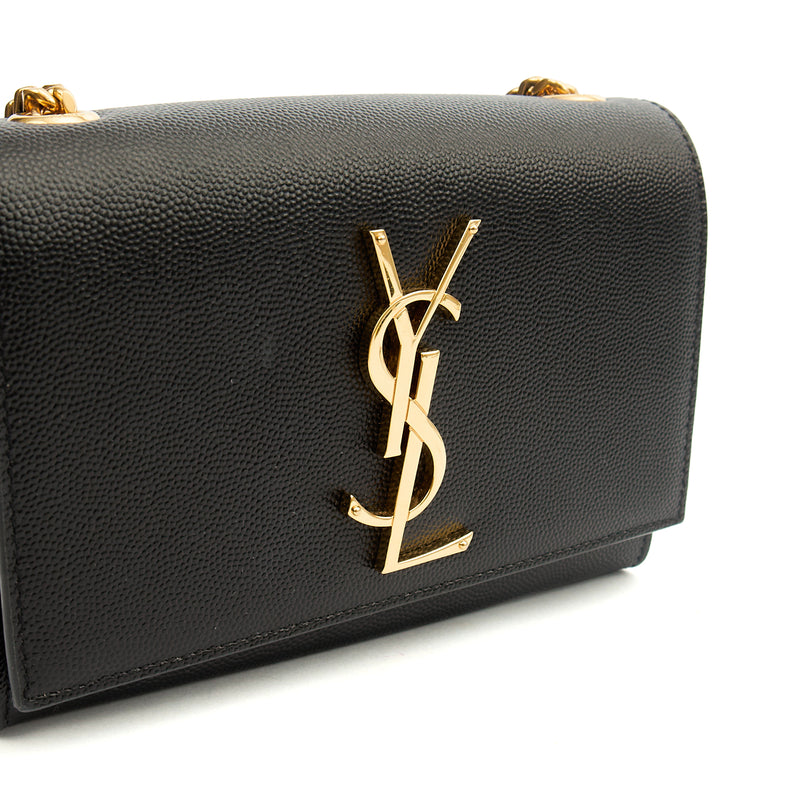 Picture of Saint Laurent Cross Body Kate Small in Black, Leather