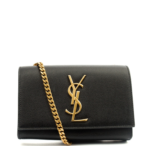 Picture of Saint Laurent Cross Body Kate Small in Black, Leather