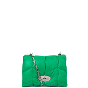 Picture of Mulberry Cross Body Little Softie in Lawn Green, Leather