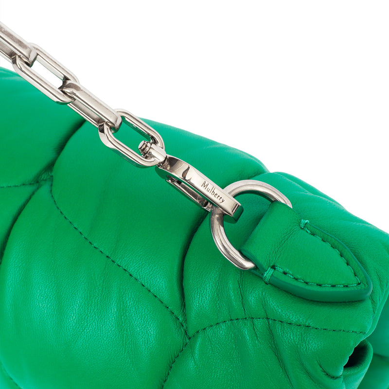 Picture of Mulberry Cross Body Little Softie in Lawn Green, Leather