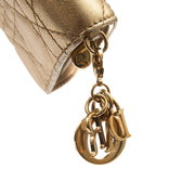 Picture of Christian Dior Wallet Wallet in Metallic, Calfskin