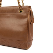 Picture of Chanel Tote Vintage Tote in Brown, Caviar Leather