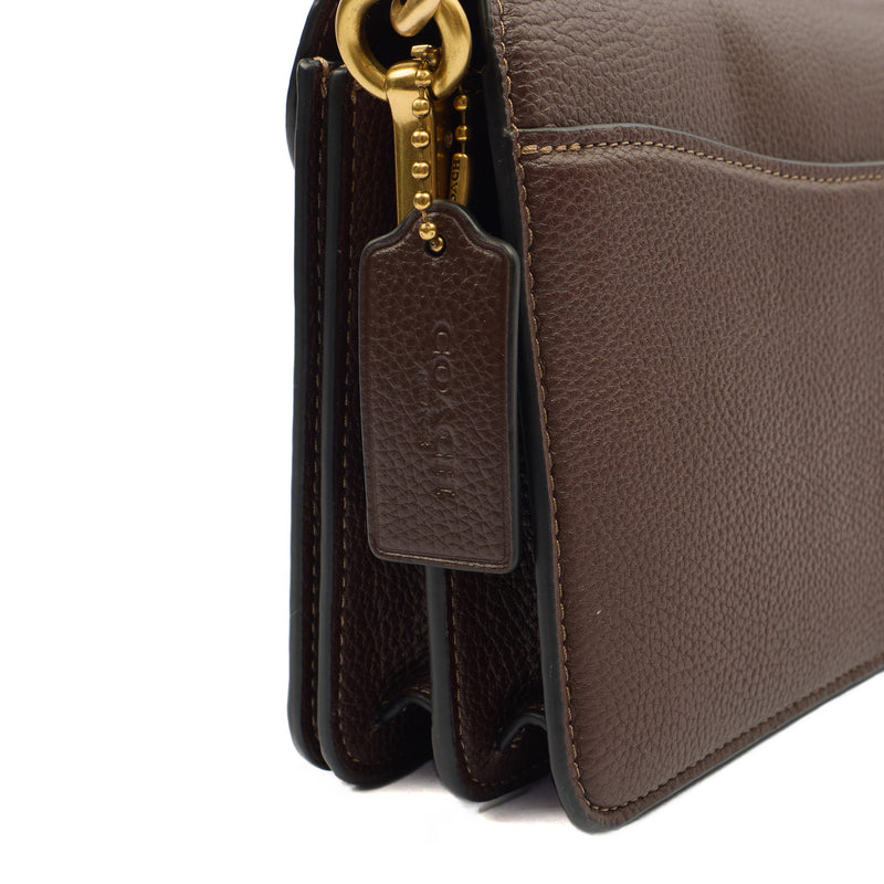 Picture of Coach Cross Body Tabby 26 in Brown, Leather