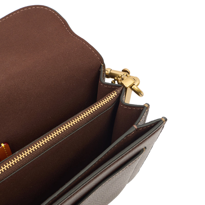 Picture of Coach Cross Body Tabby 26 in Brown, Leather