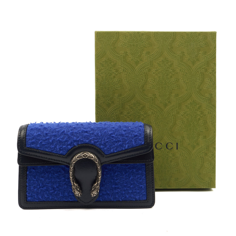 Picture of Gucci Cross Body Dionysus - Mini in Blue, Fabric