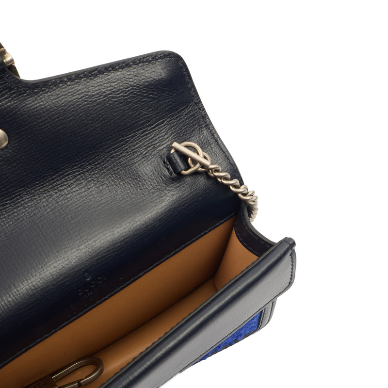 Picture of Gucci Cross Body Dionysus - Mini in Blue, Fabric