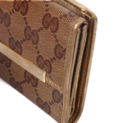 Picture of Gucci Wallet Wallet in GG Supreme, Leather
