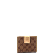 Picture of Gucci Wallet Wallet in GG Supreme, Leather