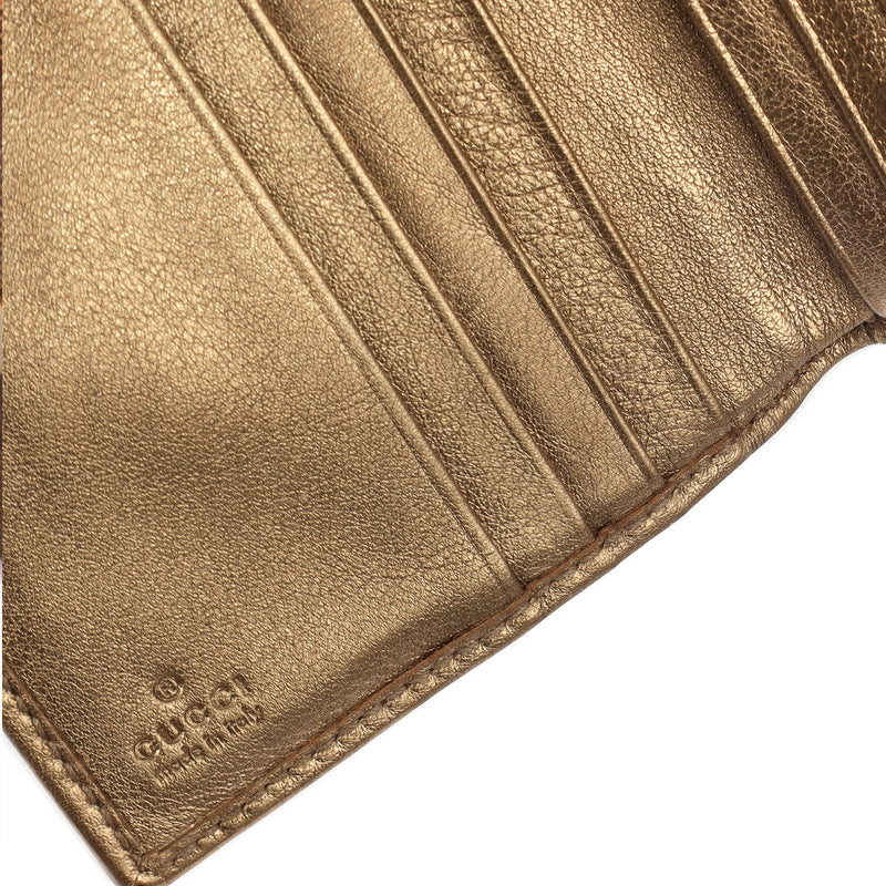 Picture of Gucci Wallet Wallet in GG Supreme, Leather