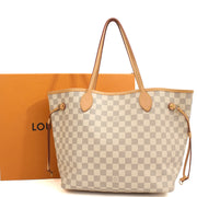 Picture of Louis Vuitton Tote Neverfull MM in Damier Ebene, Canvas
