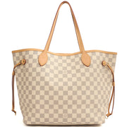 Picture of Louis Vuitton Tote Neverfull MM in Damier Ebene, Canvas