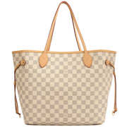 Picture of Louis Vuitton Tote Neverfull MM in Damier Ebene, Canvas