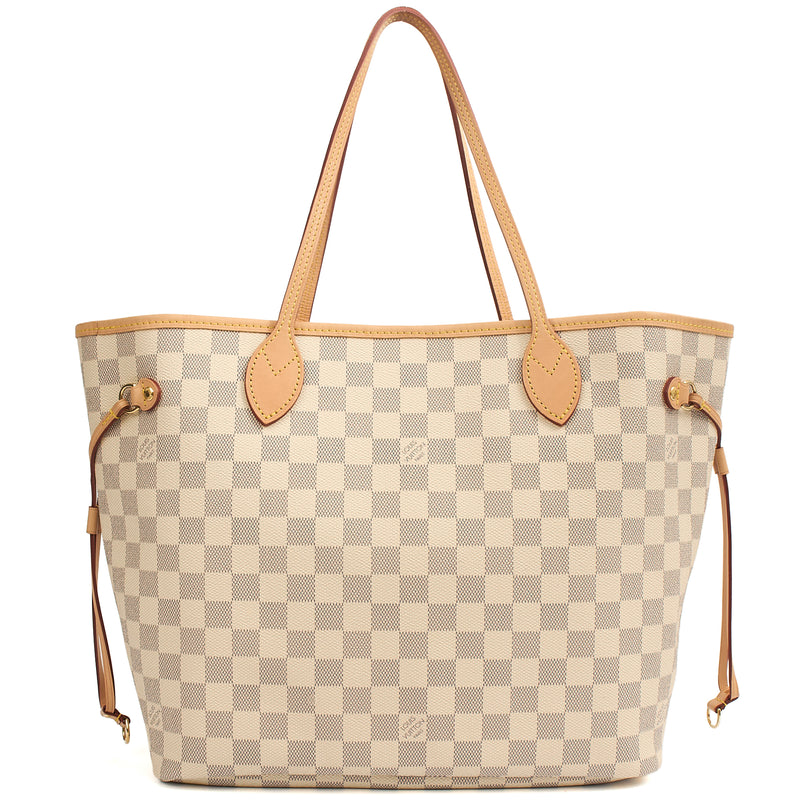 Picture of Louis Vuitton Tote Neverfull MM in Damier Ebene, Canvas