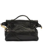Picture of Mulberry Satchel Alexa in Black, Leather