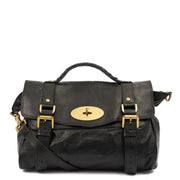 Picture of Mulberry Satchel Alexa in Black, Leather