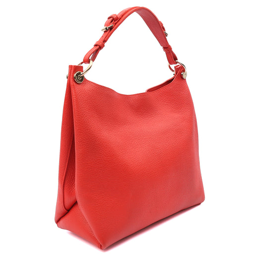 Picture of Mulberry Shoulder Bag Freya in Fiery Red, Calfskin Leather