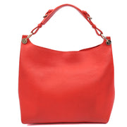 Picture of Mulberry Shoulder Bag Freya in Fiery Red, Calfskin Leather