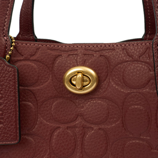 Picture of Coach Tote Willow Tote in Red, Leather