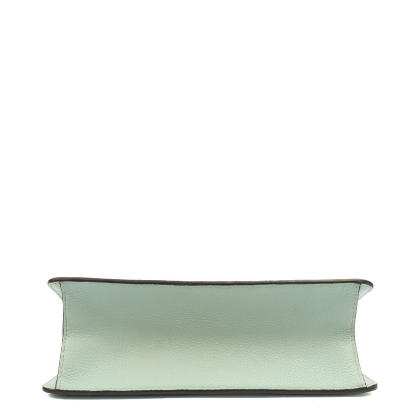 Picture of Mulberry Cross Body Darley Shoulder Bag  in Mint, Calfskin Leather