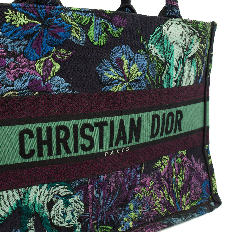 Picture of Christian Dior Tote Book Tote - Small in Blue, Fabric