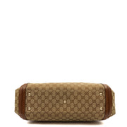 Picture of Gucci Tote Bamboo Shopper Tote - Medium in Brown, Canvas