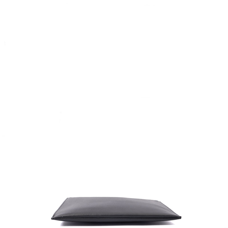 Picture of Saint Laurent Clutch Pouch in Black, Leather