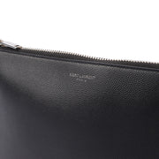 Picture of Saint Laurent Clutch Pouch in Black, Leather