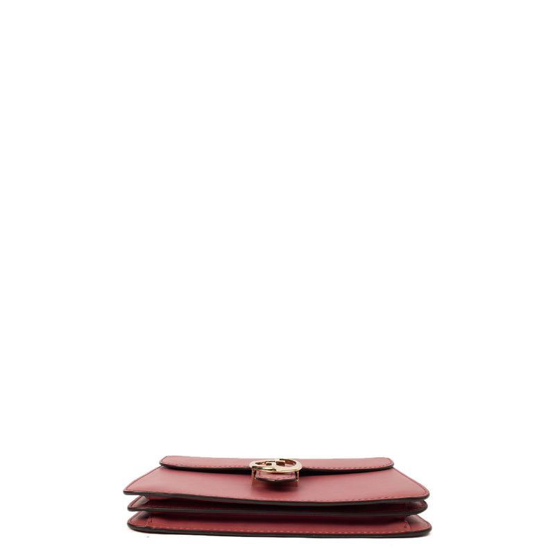 Picture of Gucci Shoulder Bag 1973 Crossbody in Pink, Leather