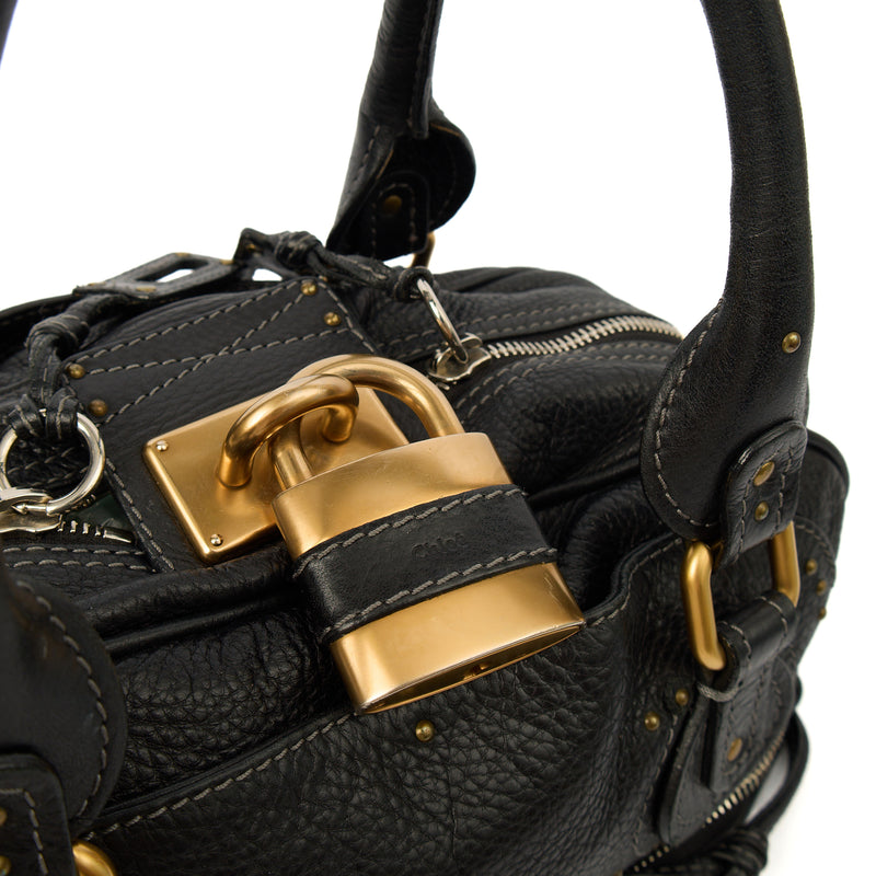 Picture of Chloe Shoulder Bag Paddington in Black, Leather