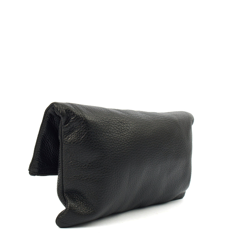Picture of Mulberry Clutch Daria Pouch in Black, Calfskin Leather