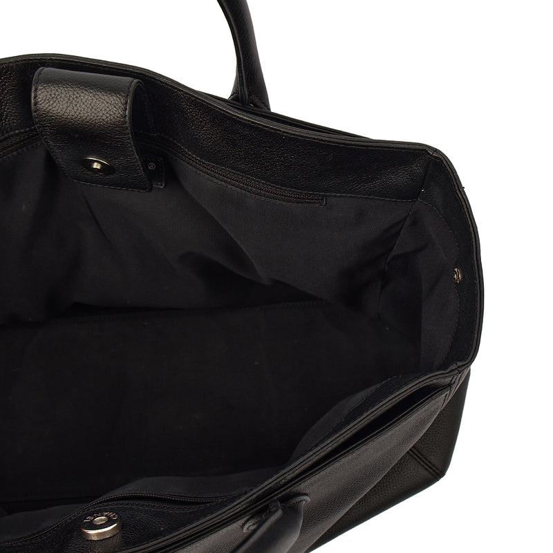 Picture of Chanel Tote Executive Cerf Shopper Tote in Black, Calfskin Leather