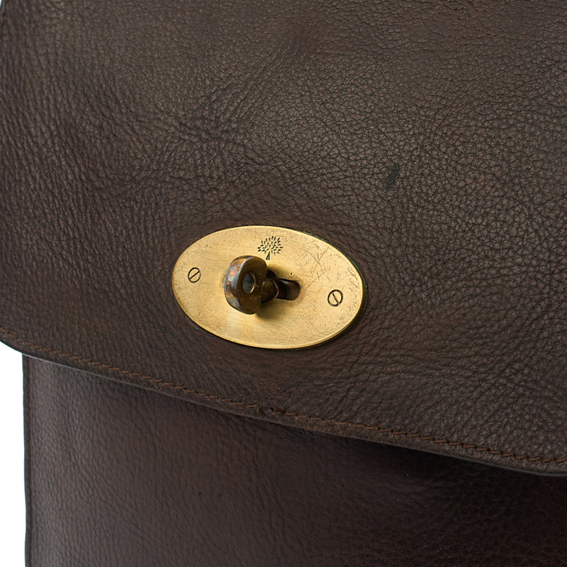 Picture of Mulberry Cross Body Antony in Brown, Calfskin Leather