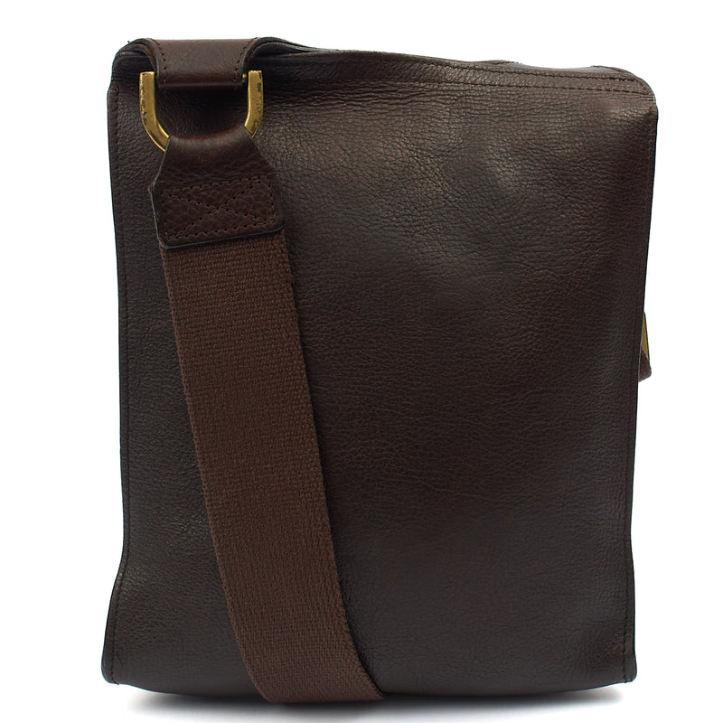 Picture of Mulberry Cross Body Antony in Brown, Calfskin Leather