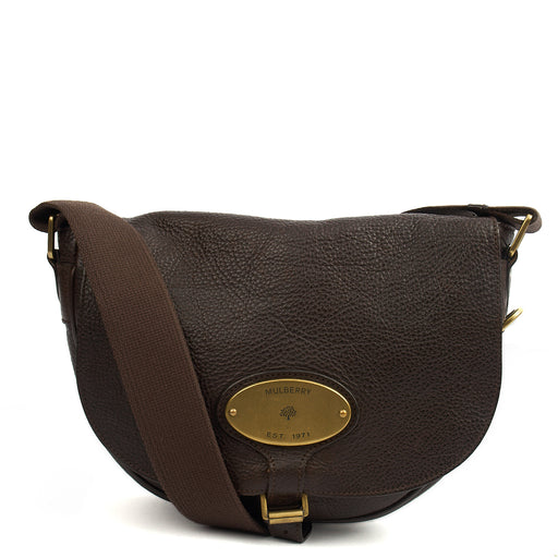 Picture of Mulberry Cross Body Vintage Shoulder Bag in Brown, Calfskin Leather
