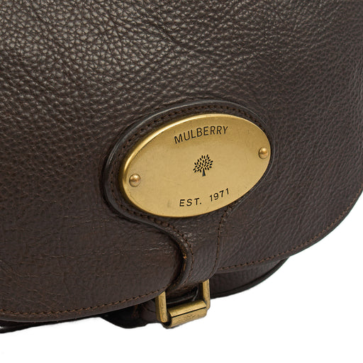 Picture of Mulberry Cross Body Vintage Shoulder Bag in Brown, Calfskin Leather