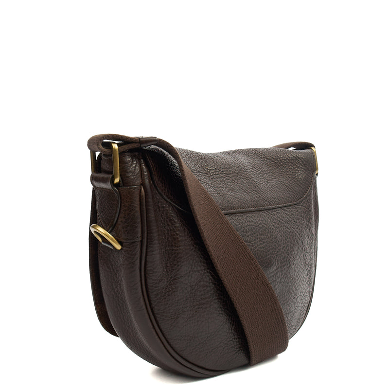 Picture of Mulberry Cross Body Vintage Shoulder Bag in Brown, Calfskin Leather
